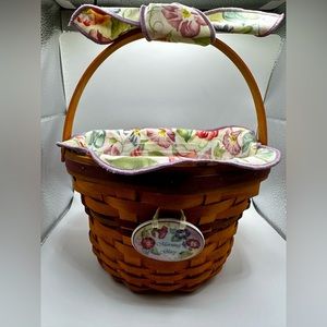 Morning Glory Longaberger Basket Combo